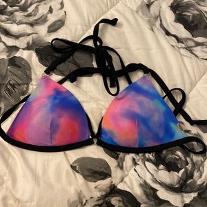 Tie Dye Bikini Top